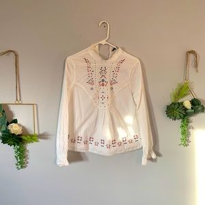 Zara Embroided Blouse
